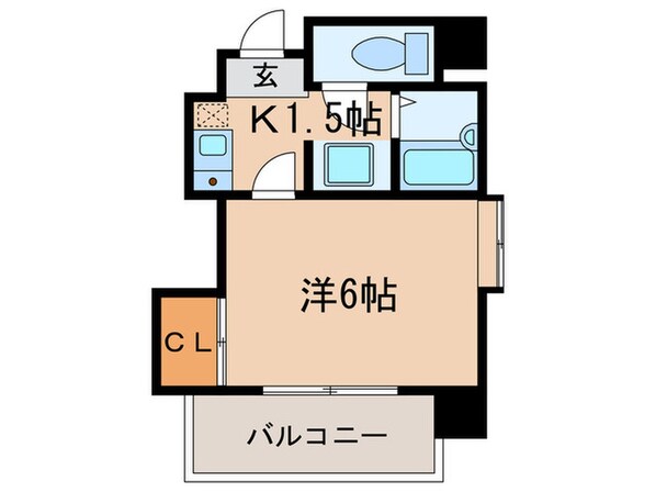 花香絽の物件間取画像